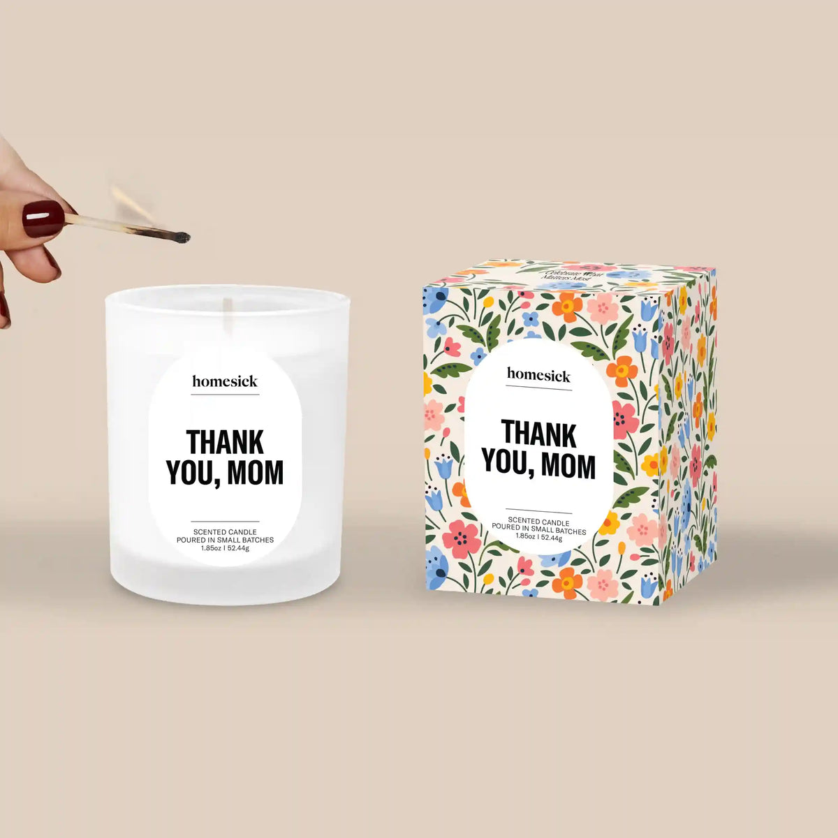 Thank You, Mom Mini Candle