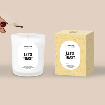 Let's Toast Candle