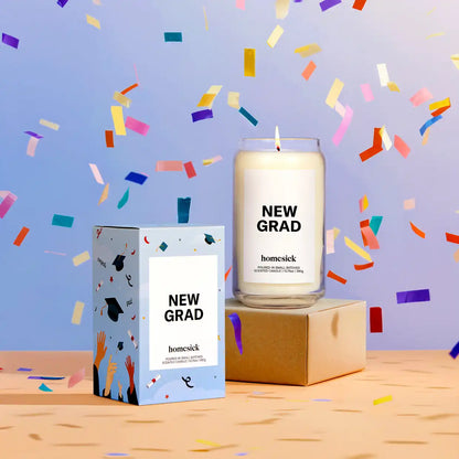 New Grad Candle