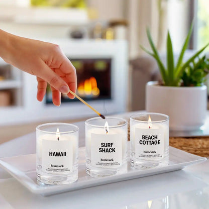 Beach Vacay Mini Candle Trio
