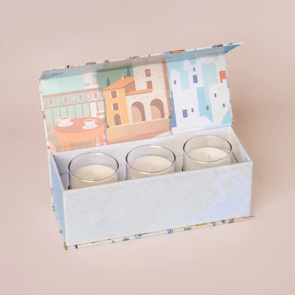 EuroTrip Mini Candle Trio