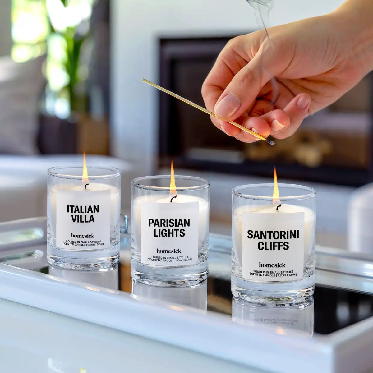 EuroTrip Mini Candle Trio
