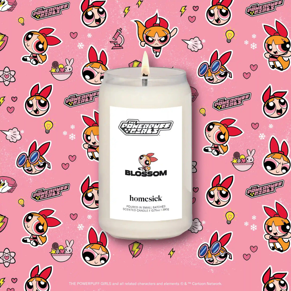 The Powerpuff Girls Blossom Candle
