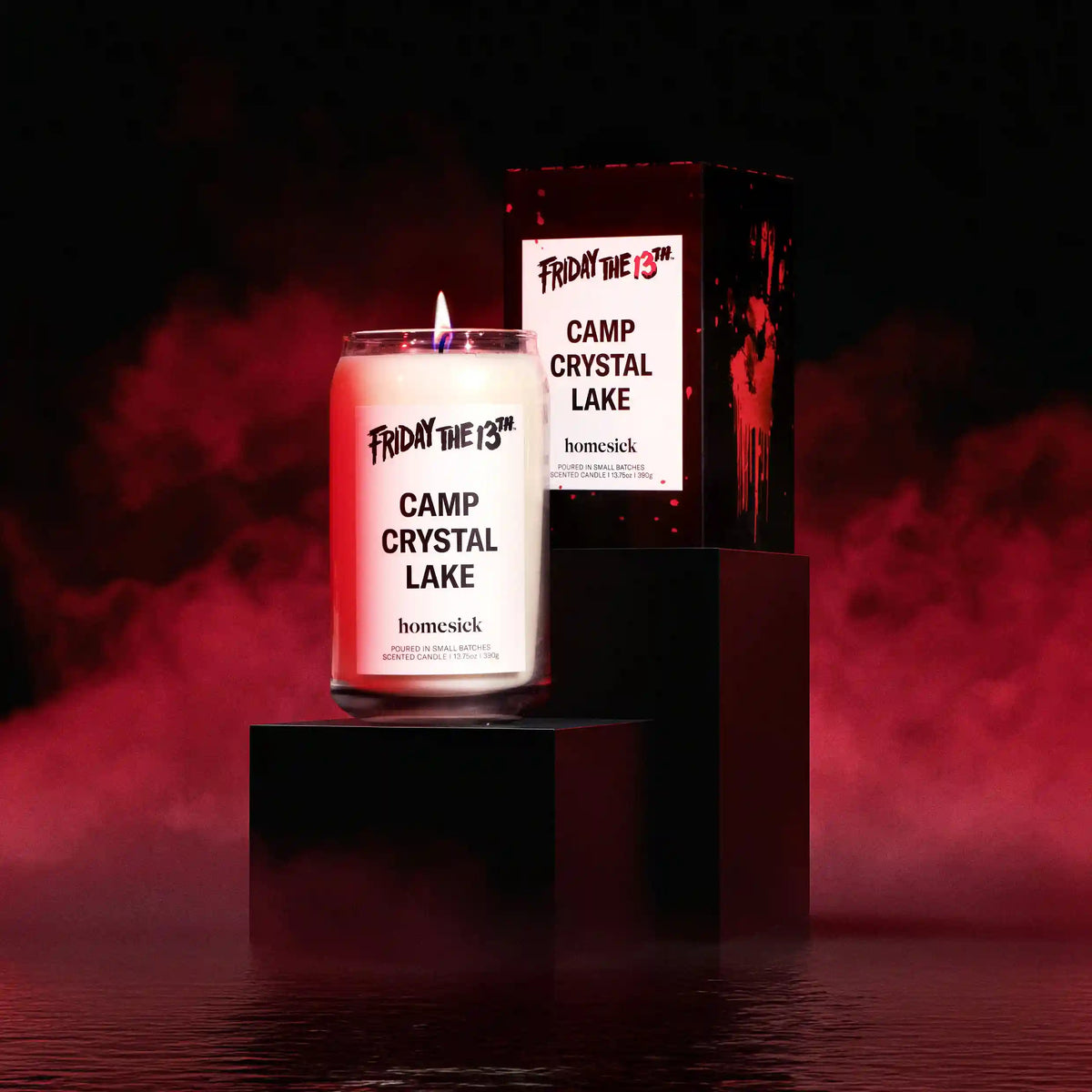 Camp Crystal Lake Candle