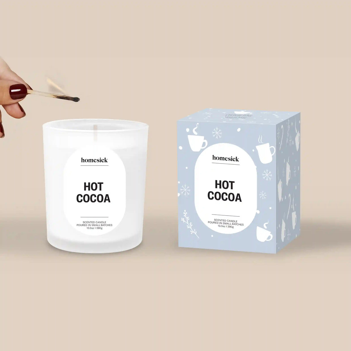 Hot Cocoa Candle