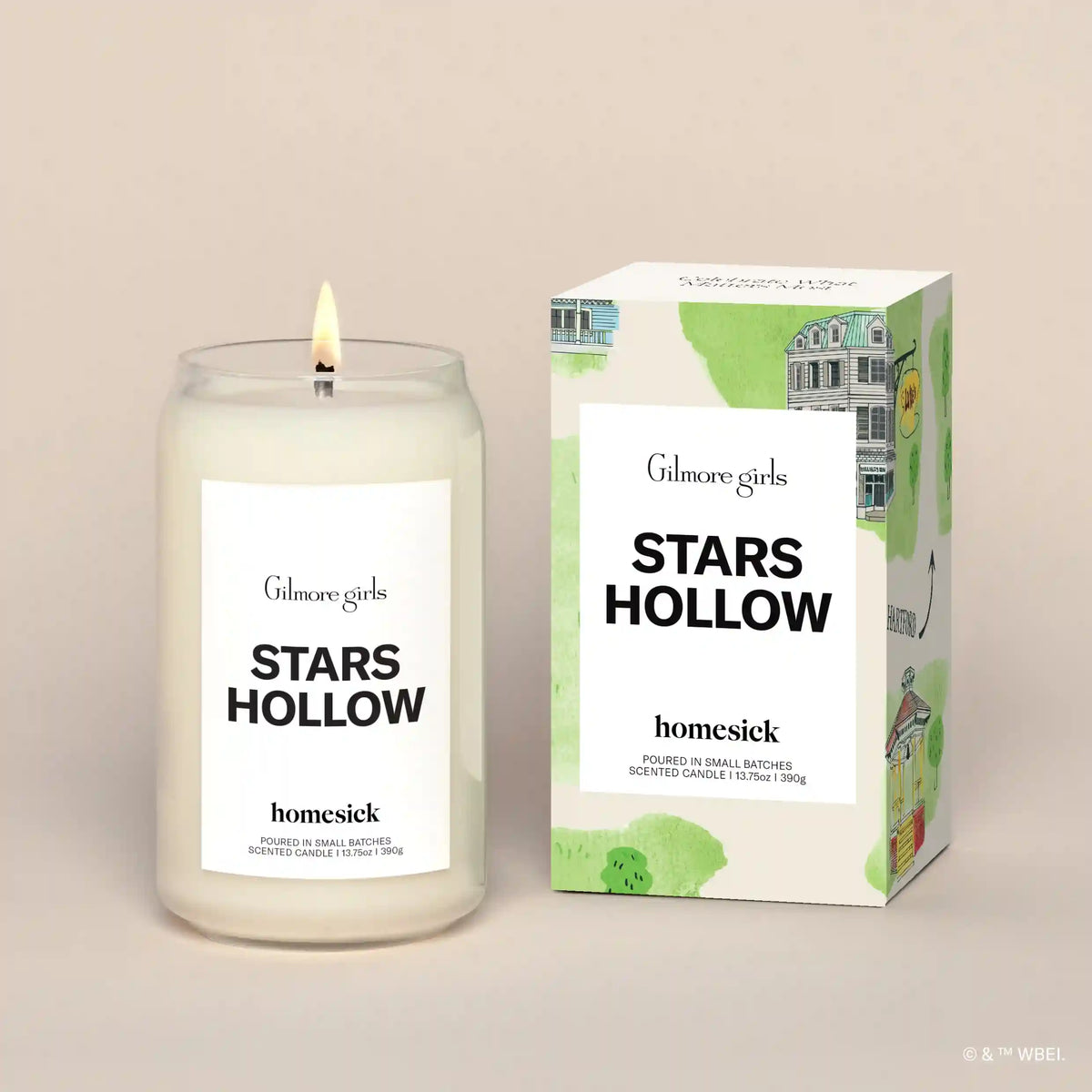 Gilmore Girls Stars Hollow Candle